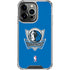 NBA Dallas Mavericks Distressed iPhone 15 Pro Max Clear Case